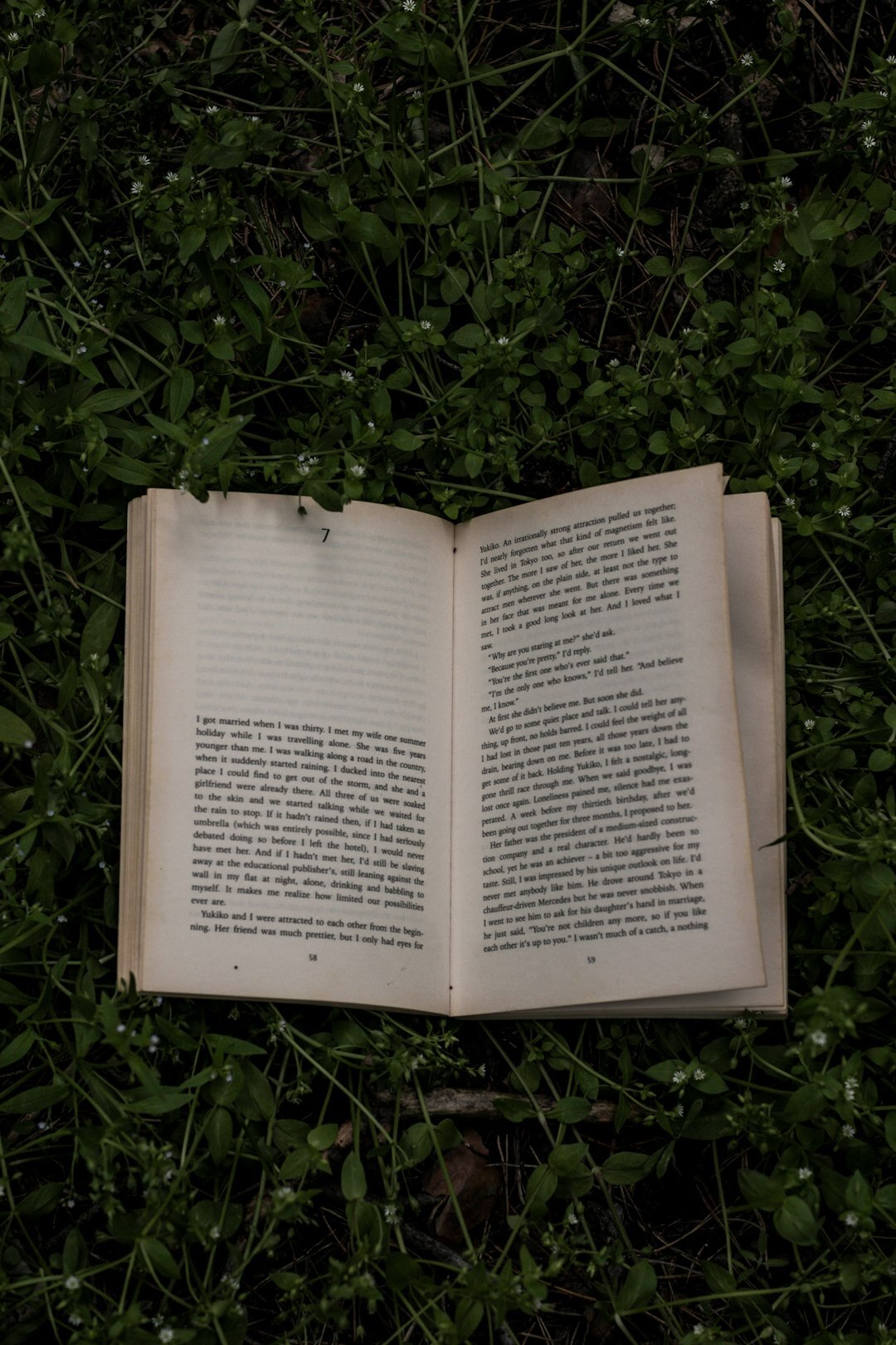 open thriller book with suspense plot
