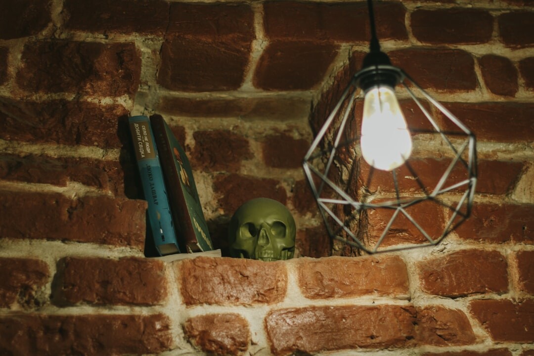 mystery novel bookshelf