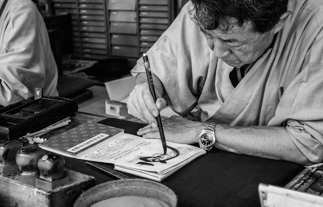 author signing book